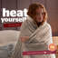 Silentnight Comfort Control Heated Throw Super-soft with 9 Settings Over Blanket-105785590