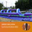 Glissade d'eau pour enfants et adultes (avec souffleur) JumpOrange Mermaid