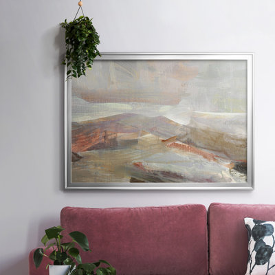 «Distant Canyon», toile tendue avec châssis encadré