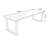 Light-walnut Rectangular Solid Wood desk-109514006