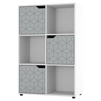 Berrie 90.5cm H x 60cm W Cube Bookcase