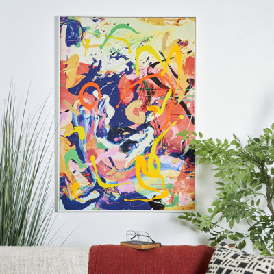 " Splatter Abstract " Painting Print