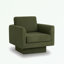 Fauteuil d'appoint pivotant à 360 °-654763873