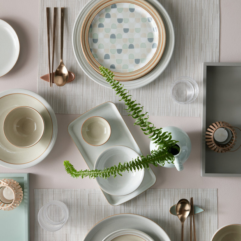 Heritage Atrium Coupe Set of 4 Dinner Plates