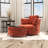 Swivel Accent Chair With Storage Ottoman-944819574