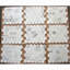 Calacatta 12" x 10" Marble Mosaic Tile-79891851