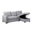 Canapé modulaire rembourré avec méridienne-2134780380