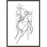 Western Dust I Print by Richard Ryder