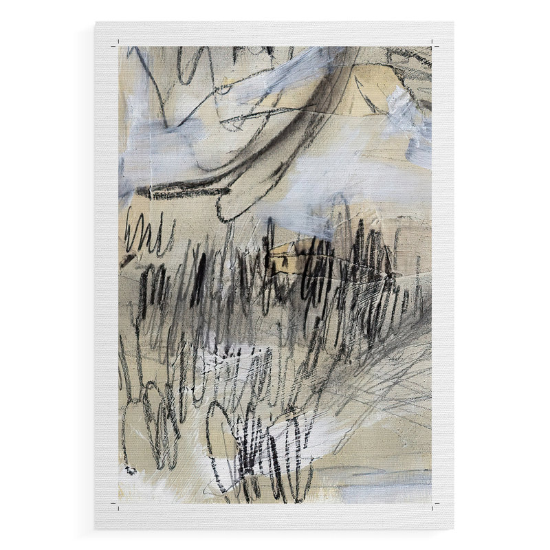 MaskedNotes III - Impression sur toile seulement - NON-CADRE, H 18 po x l 12 po