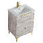 Ensemble de meuble-lavabo simple 24 po Kawamoto-1385055439