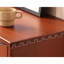 Table de buffet à portes coulissantes de couleur