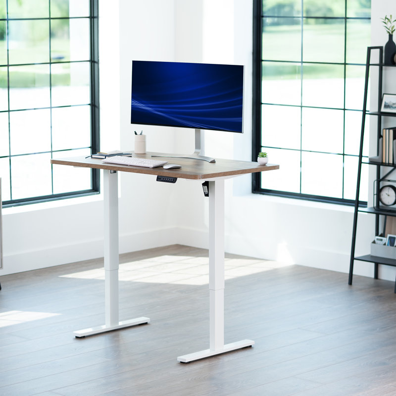 Bureau debout Vivo Electric 48 "X 30", Blanc