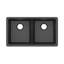 33'' L Double Bowl Granite Kitchen Sink-20307143