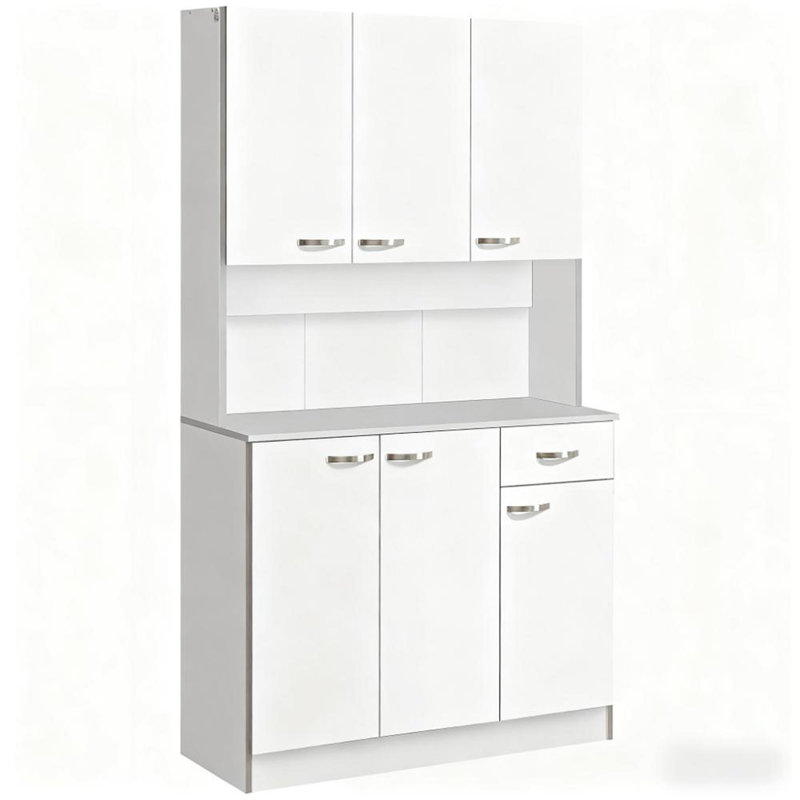 Armoire de cuisine 71 po, Blanc