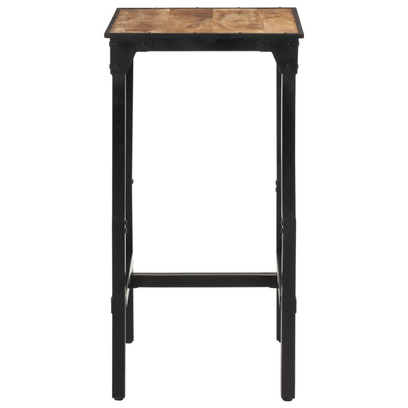 Angline Rectangular Metal Outdoor Bar Table , 60cm cm W 55cm cm D
