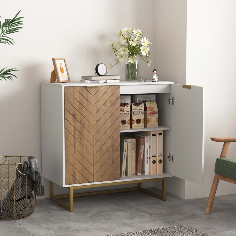 Armoire de rangement avec 2 portes