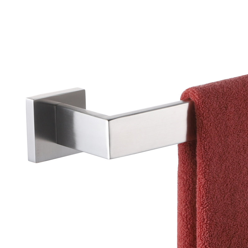 Porte-serviettes mural 25,5 po, Nickel brossé, H 2 po x l 25,5 po x P 3 po