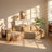 Cloud 105" W x 38" D x 31" H Reversible Corduroy Modular Sectional Sofa-129124394