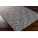 Tapis turquoise / gris Sudbury