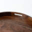 Arooj Round Solid Walnut Serving Tray-1153452102