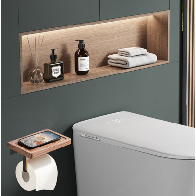 Porte-papier hygiénique mural