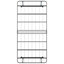 Structure de lit pliable en acier noir, taille simple, sans outil