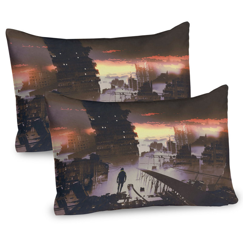 Ensemble de 2 taies décoratives Ambesonne Fantasy, H 20 po x l 30 po