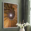 Spiraling II, reproduction encadrée - bois massif-1993575992-1993576128