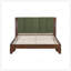 Cadre de lit en bois de pin de qualité supérieure avec tête de lit, design Mid-Century moderne pour le confort et le style-727544556-727544547