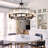 Iolanda 33" Modern 8 Light Crystal Chandelier Dimmable-188566259