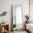 Framed rounded full-length mirror HD explosion-proof, bedroom floor mirror, bathroom wall-mounted dressing mirror-963511970-964668031