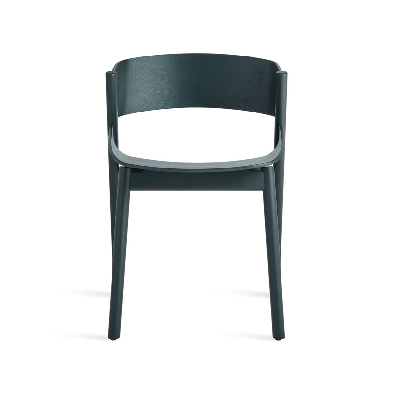 Port Dining Chair, Navy Green on Ash