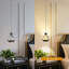 1 - Light Black LED Sphere Pendant