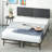 Francella Upholstered Metal Platform Bed-61655057