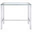 Tommy Chrome 47" Bar Table