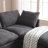 Modern L-shaped Sectional Sofa ,5-seat Sofa ,Sleeper Sofa Couch with Chaise Lounge for Living Room,Apartment,Upholstered,Polyester-2066093617