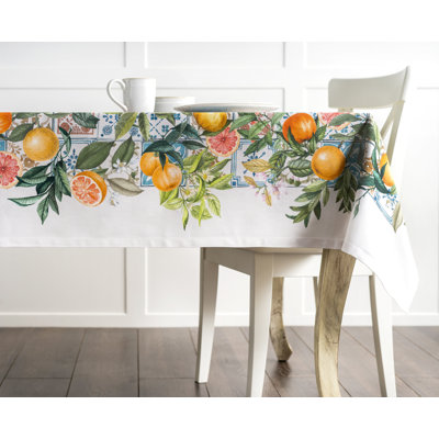 Maison d'Hermine Agrume 100% Cotton Tablecloth - 54" x 54"
