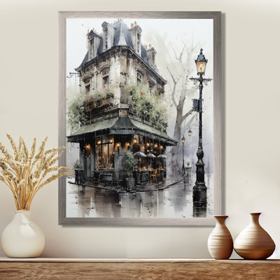 Paris Brume Montmartre - décoration murale encadrée Paris