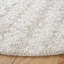 Tapis géométrique beige en coton / laine touffeté à la main Patricia-1473709726