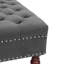 Repose-pieds carré tapissier Bakri-331907975