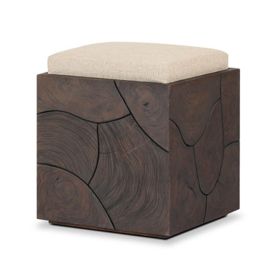 Beggs Outdoor Stool-Hayes Cream-One Size