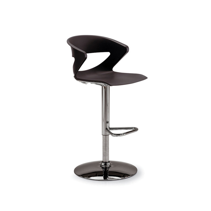 Tabouret à hauteur réglable, Blanc