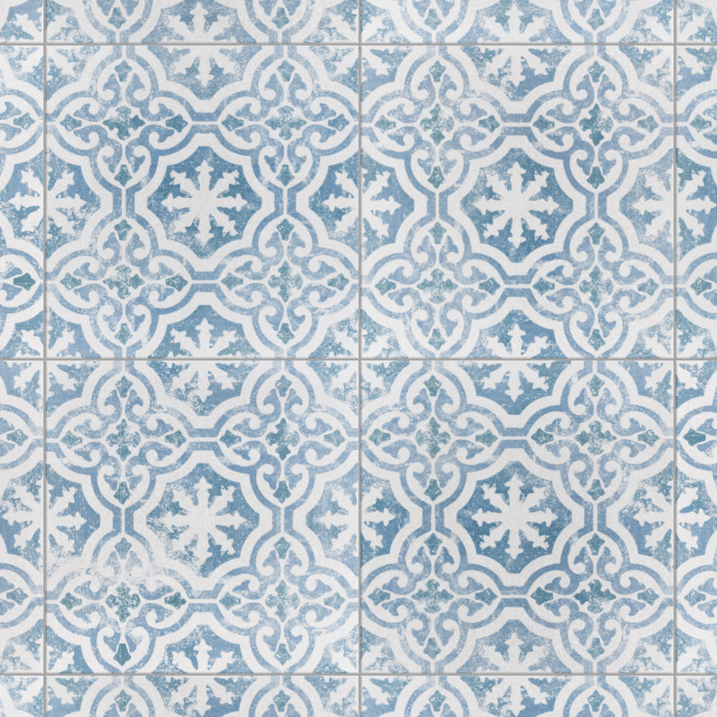 Carreau de céramique 13 po x 13 po Klazer Alcazar