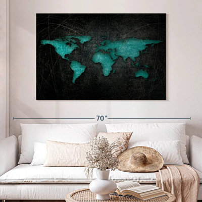 Carte du monde Aliaz XXII