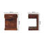 Milesburg 45cm W Solid Wood Bedside Table
