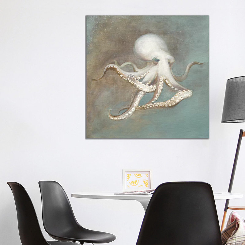 Treasures From The Sea V by Danhui Nai - Print on Canvas, Wrapped Canvas, 66.04 cm H x 66.04 cm W x 3.175 cm D