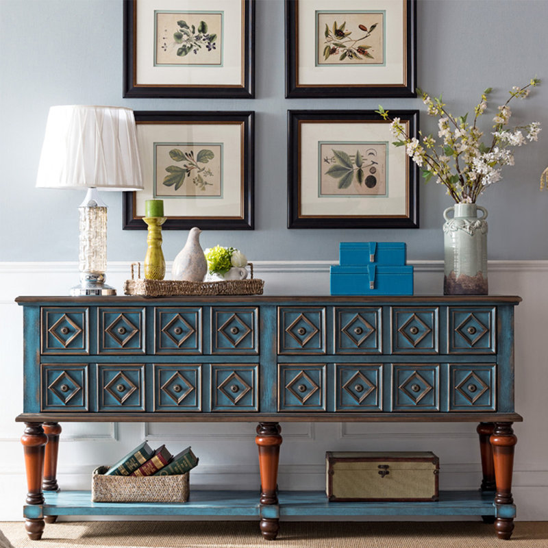 Buffet Sushanth, Bleu