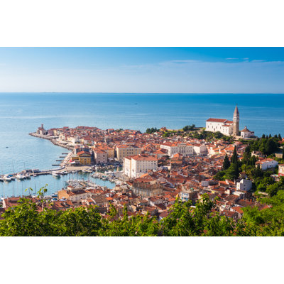 «Veasey Old Town Piran», photographie sur toile