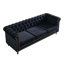 Canapé Chesterfield en velours 84,65 po-659091819