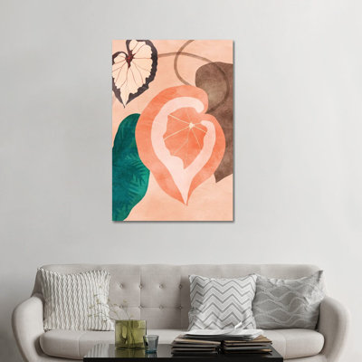 «Tropical Leaves II» par Ana Rut Bré - impression d'art graphique